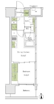 ザ・パークハビオ都島フロントの間取り画像