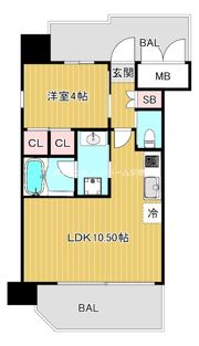 プレジオ都島北通の間取り画像