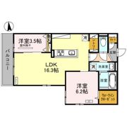 モンテゾーロ西田辺の間取り画像