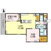 モンテゾーロ西田辺の間取り画像