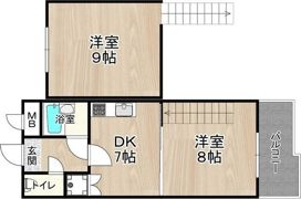 エイチ・ツー・オー今川の間取り画像
