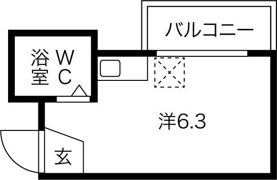 プラザ今林の間取り画像