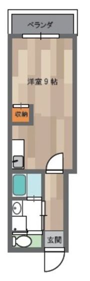 ロイヤルハイツ阿倍野の間取り画像