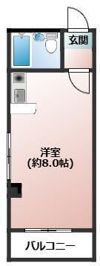 クオーレ平野の間取り画像