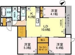 クラシスト北畠の間取り画像