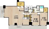 アートアルテールコンドミニアムフロアの間取り画像