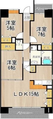 メゾンミヤビの間取り画像