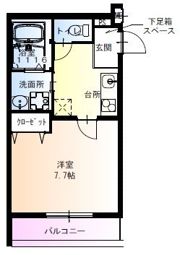 フジパレス桑津V番館の間取り画像