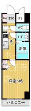 スプランディッド天王寺パークサイドの間取り画像