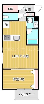 estageo北田辺の間取り画像