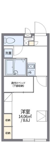 レオパレスLindenの間取り画像