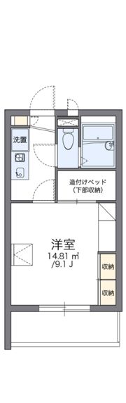 レオパレスSOPHIAの間取り画像