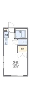 レオパレスカサの間取り画像