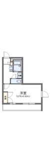 レオパレスイケダの間取り画像