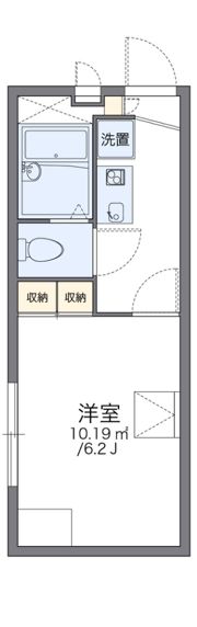 レオパレスAdvance富雄の間取り画像