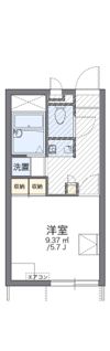 レオパレススナッグ ビラの間取り画像