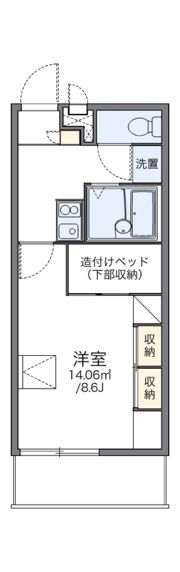 レオパレス幸甚の間取り画像