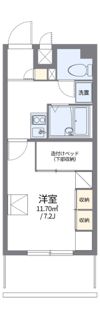 レオパレス佐保川の間取り画像