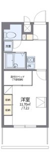 レオパレス佐保川の間取り画像