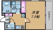 Hベース駒川の間取り画像