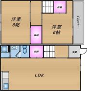 針中野2丁目住居の間取り画像