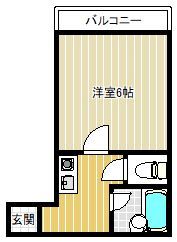 サンフラワー長居の間取り画像