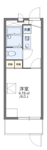 レオパレスシャーマー御崎の間取り画像