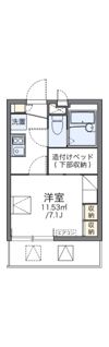 レオパレスFuminの間取り画像