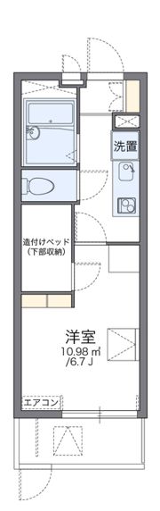 レオパレスパフの間取り画像