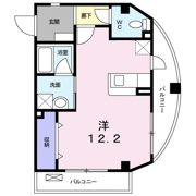 キングスコート桑津の間取り画像