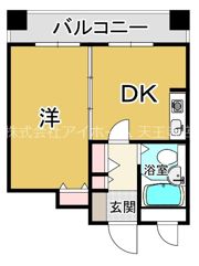 レバンガ長居公園APの間取り画像