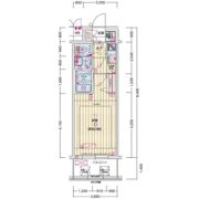 ソルテラスOSAKA MID EASTクレアストの間取り画像