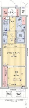 レオンコンフォート本町東IIの間取り画像