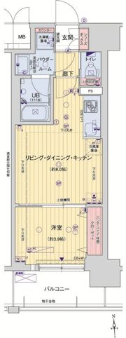 レオンコンフォート本町東IIIの間取り画像