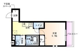 フジパレス弥刀駅北II番館の間取り画像