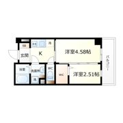 NU長居公園の間取り画像