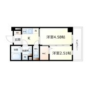 NU長居公園の間取り画像