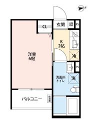 CRASTINE住吉大社（クラスティーネスミヨシタイシャ）の間取り画像