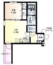 フジパレス長居西III番館の間取り画像