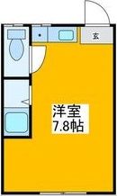 清水丘アパートB棟の間取り画像