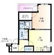 フジパレス住吉長居VI番館の間取り画像