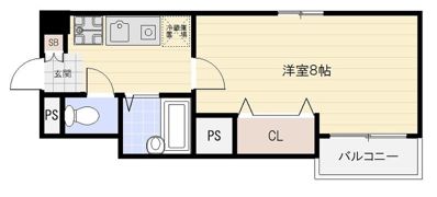 メゾンメテオールの間取り画像