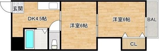 第ニ翡翠苑の間取り画像