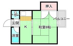 中央マンションの間取り画像