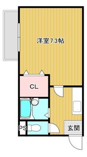 大宝緑橋ルグランの間取り画像