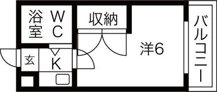アベニュー西長居の間取り画像