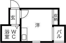 プレアール長居公園の間取り画像