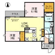 グリーンコート鷹合の間取り画像