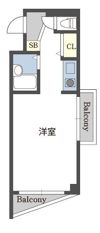 ラガールあびこの間取り画像