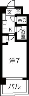 フレンドシップ1の間取り画像
